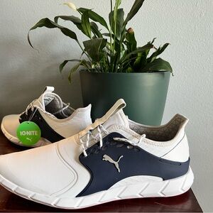 Size 10 Men’s Puma Ignite Golf Shoes. New with tags.